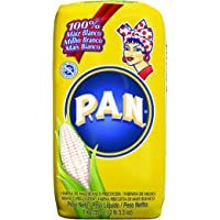 Los mejores  - Pan Harina de Maíz Blanco Precocida 1 kg (Paquete de 10)